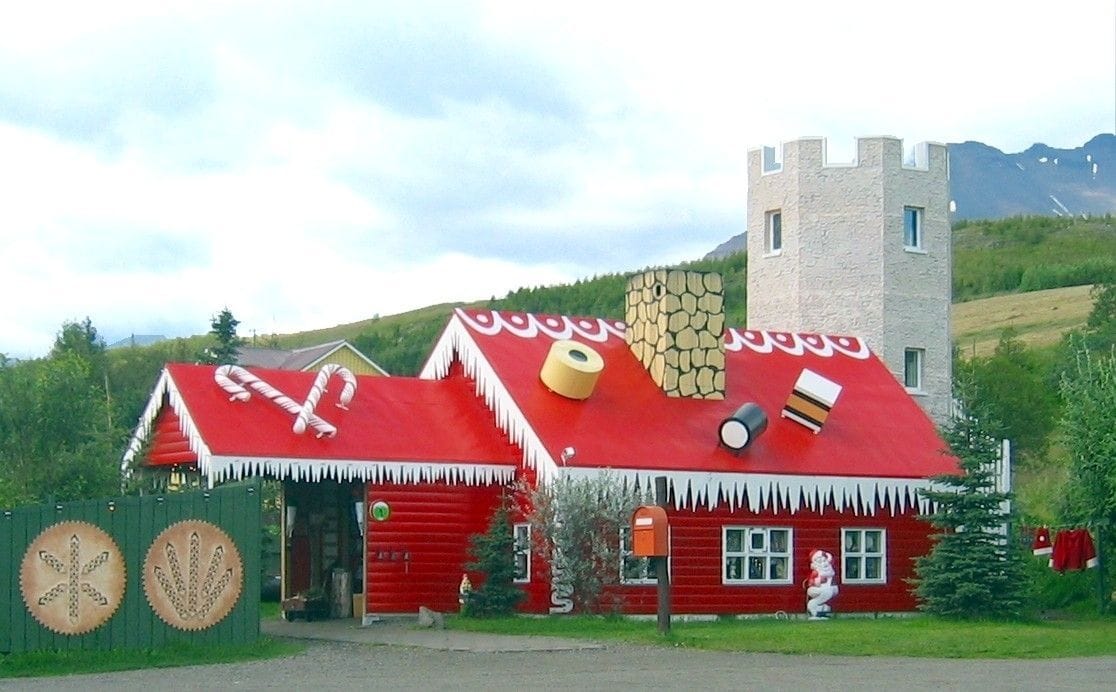 Christmas garden